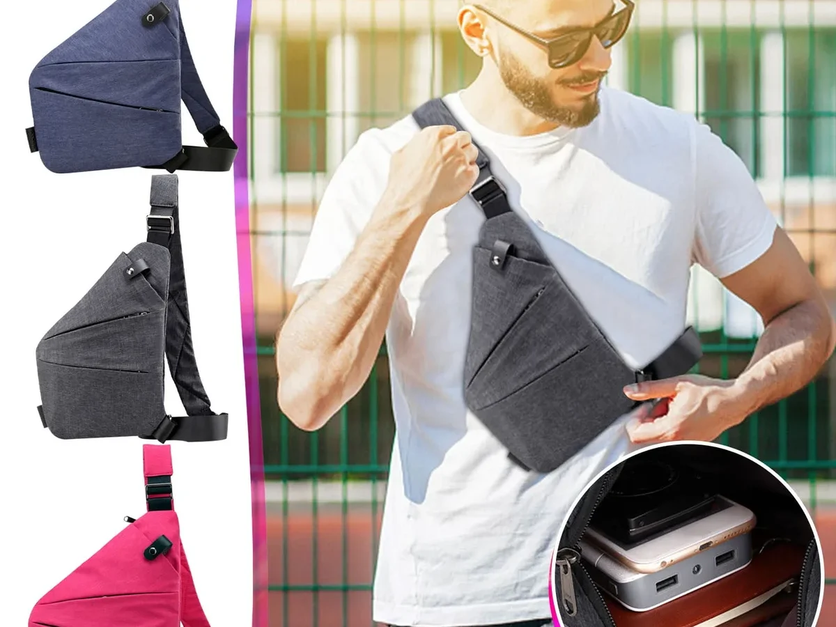 anti theft crossbody slash proof strap weight