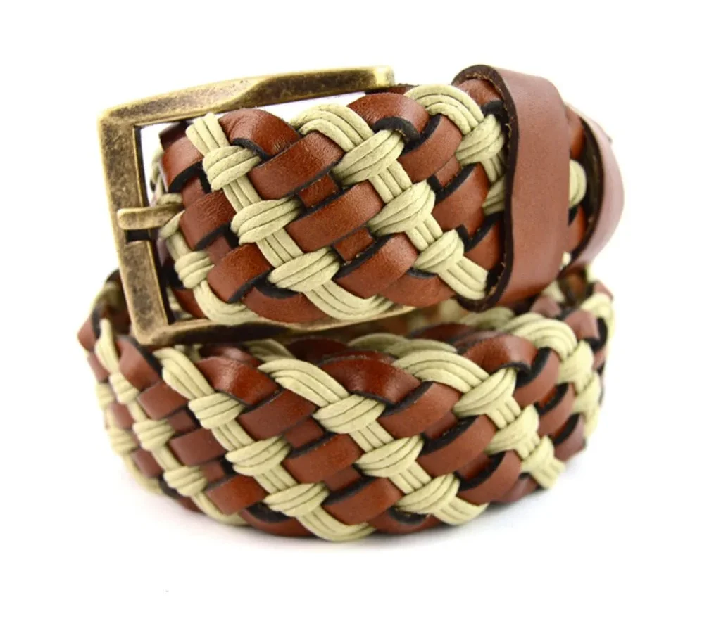 braided belt casual or business casual