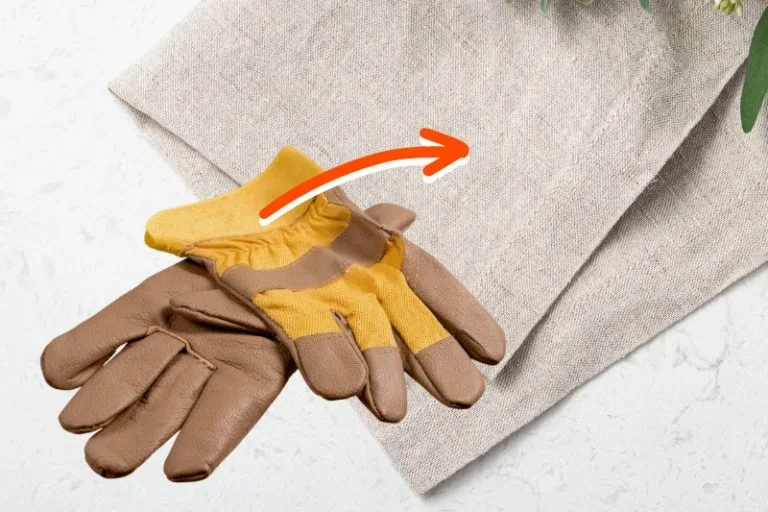 drying leather gloves flat