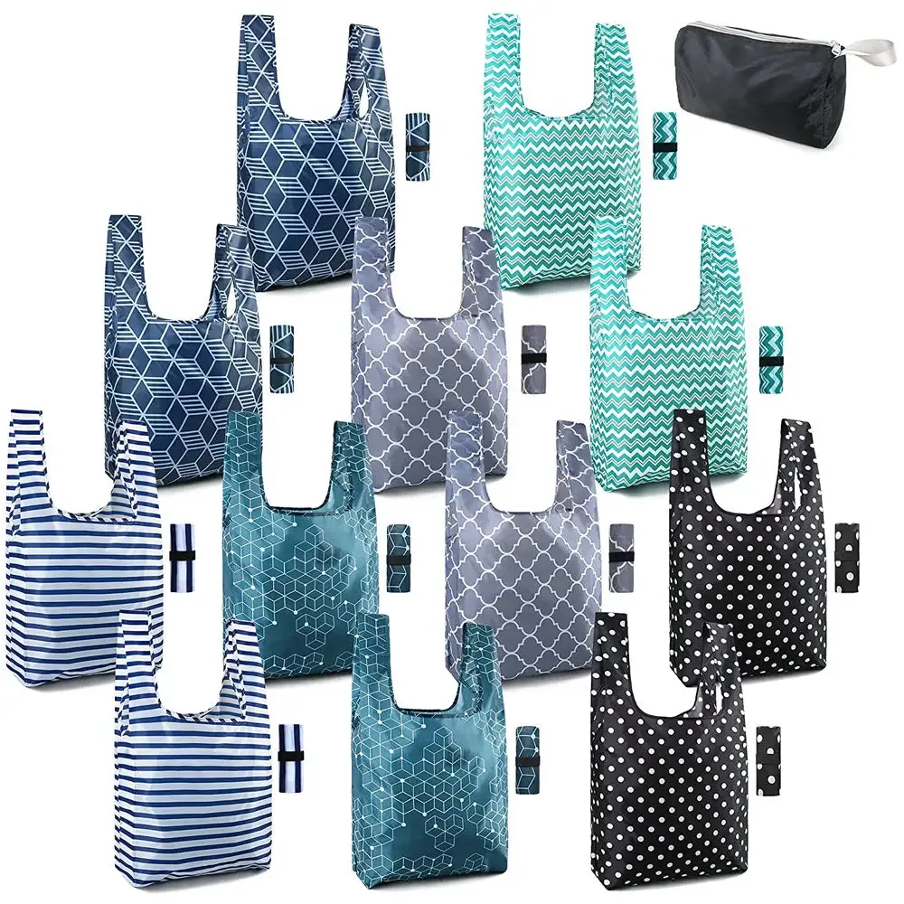 folding packable tote into pouch