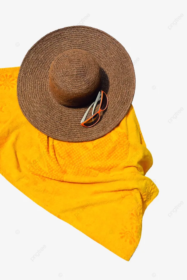 straw hat crown towel mold